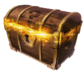 Анимация турнира Mystery Bounty с открытием сундуков с призами