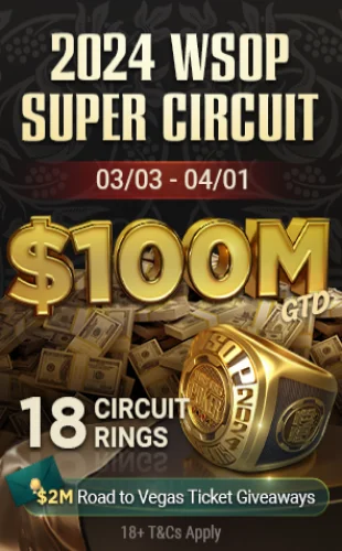 Участвуйте в серии турниров WSOP Super Circuit на официальном сайте ПокерОК с крупными гарантиями